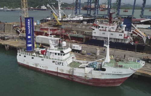 <em>Balueiro Segundo</em> es el primer pesquero propulsado por viento